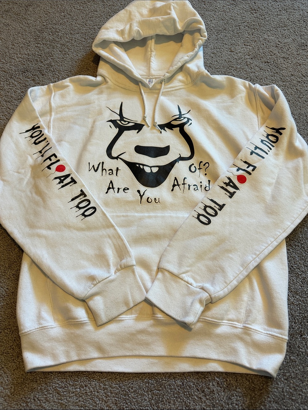 Pennywise Hoodie - What Are You Afraid of?
